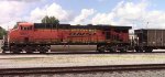 BNSF coal train DPU